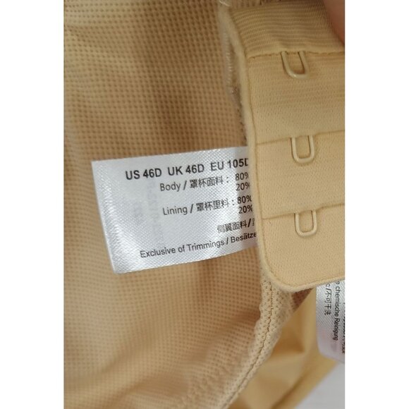 Syrokan Max Control Underwire Sports Bra High Impact Plus Size Adj Straps 46D - Picture 7 of 7